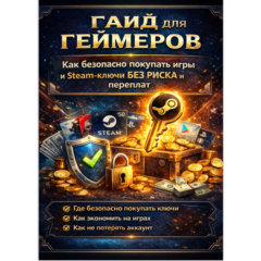 ГАЙД ДЛЯ ГЕЙМЕРОВ : как безопасно покупать игры и Steam