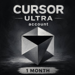 Cursor AI | Ultra | Аккаунт подписка 1 месяц