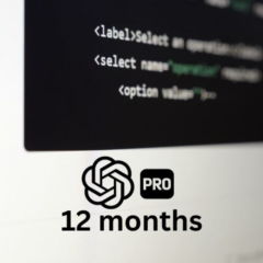 ChatGPT Pro на 1 полный год с доставкой на вашу личную