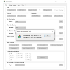 Canon Service Tool версии 6.210
