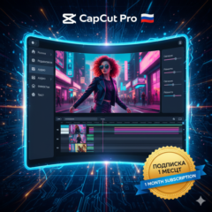CapCut PRO. Гарантия 30 дней.
