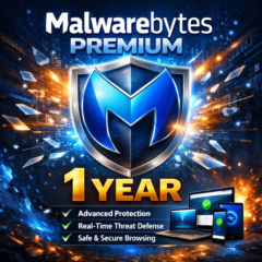 🛡️ Malwarebytes Anti-Malware Premium 1 год/1 устройств