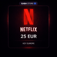 Netflix 25 EUR Key EUROPE / Ключ / EU