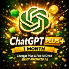 ChatGPT Plus & Pro – 1 месяц премиум-доступа к ИИ.