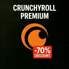Crunchyroll Mega Fan 1/12 месяцев