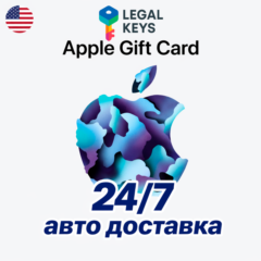 Apple iTunes Gift Card USA США 2-200 USD МГНОВЕННО