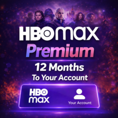 HBO Max Premium (12 месяцев) на ваш аккаунт