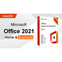Office 2021 для дома и бизнеса на MacBook
