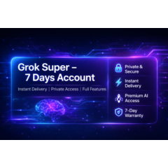 Grok AI SuperGrok — Премиум доступ на 7 дней