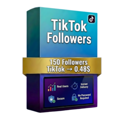 150 подписчиков в TikTok – 100% реальные аккаунты – Смешанные аккаунты