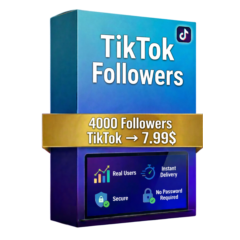 4000 подписчиков TikTok + 10,000 БЕСПЛАТНЫХ просмотров TikTok – Смешанные аккаунты