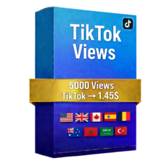 5000 Просмотры TikTok – Быстрые Качественные Просмотры | Публичные Видео | Без Пароля