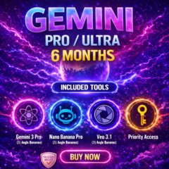 Google Gemini Ultra/Pro + Veo 3 45 000 кредитов с гарантией