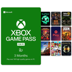 ВСЕ РЕГИОНЫ ПРОДЛЕНИЕ GAME PASS PC 3+1 МЕСЯЦА КЛЮЧ