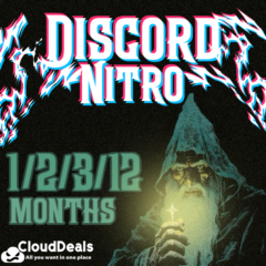 🎁DISCORD NITRO 1/2/3/12 МЕСЯЦЕВ +2 БУСТА FULL | БЕЗ ВХОДА В АККАУНТ | ГИФТ🎁