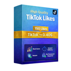 150 лайков TikTok + 10,000 БЕСПЛАТНЫХ просмотров TikTok – Высокого качества