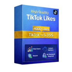 4000 Купить Лайки TikTok – Быстрая Доставка | Высокое Качество | Без Пароля