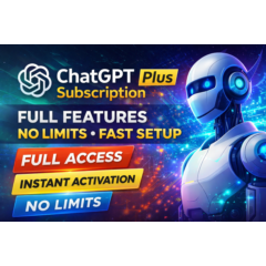 Подписка ChatGPT Plus — полный доступ, без ограничений, быстрая активация