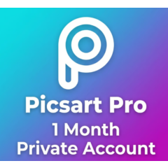Picsart Pro на 1 месяц (Личный аккаунт)