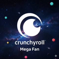 Crunchyroll Mega Fan - Подписка на 1 год / Личный аккаунт / Гарантия