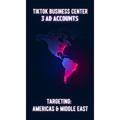 Проверенный TikTok Business Center с 3 рекламными аккаунтами | Автоплатеж