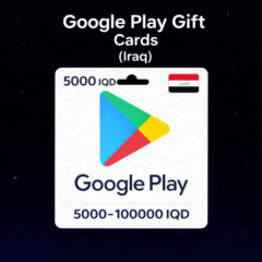 Google Play Gift Cards (Ирак) 5000–100000 IQD | Коды пополнения