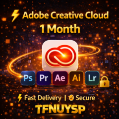 ⚡ Adobe Creative Cloud 1 Месяц | Быстрая Доставка | TFNUYSP