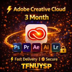 ⚡ Adobe Creative Cloud 3 Месяц | Быстрая Доставка | TFNUYSP