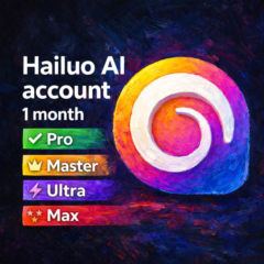 Hailuo AI | 1 Месяц Аккаунт | Pro | Master | Ultra | Max