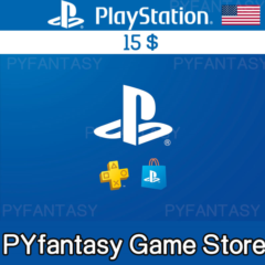 PlayStation Network Card PSN 15 USD (USA)  Key