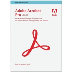 Ключ активации Adobe Acrobat Pro 2020 на весь срок службы (глобальный)