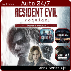 XBOX 24/7 Resident Evil Requiem Deluxe + 2 + 3 + 4 Deluxe