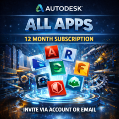 Autodesk All Apps | 12 Month Subscription | Invite via Account or Email