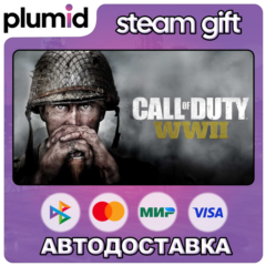 Call of Duty: WWII Steam Gift / Россия + МИР / АВТО