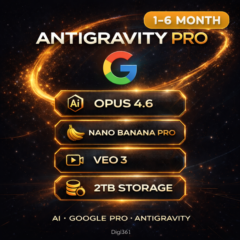 1-6MONTHS ANTIGRAVITY |PRO|Claude Opus 4.6+GEMINI3.1