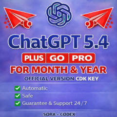 ChatGPT CDK CODE / KEY PLUS PRO GO SORA + CODEX АВТОВЫДАЧА / ОПТОВЫЕ ПОСТАВКИ