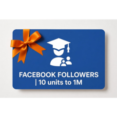 Facebook Followers | 10 units to 1M | Instant Delivery *Read Description*