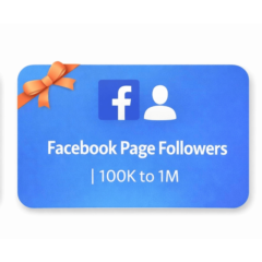 Facebook Page Followers | 100K to 1M | Instant Delivery *Read Description*