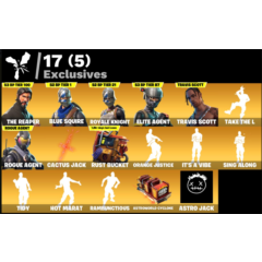 FN | The Reaper | Travis Scott (ALL PLATFORMS) | 49 skins (22 paid) 700VB