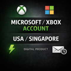 АККАУНТ MICROSOFT / XBOX (США / СИНГАПУР)