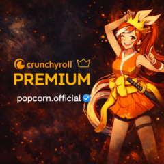 Crunchyroll Premium Mega Fan • Личный профиль • Доступ 1 / 3 / 6 месяцев