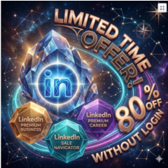 {БЕЗ ВХОДА}LinkedIn Premium Business и Career+ с Sales Navigator (Core/Advanced)