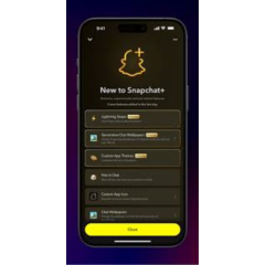 Подписка Snapchat Plus на 1 и 12 месяцев через авторизацию. Работает по всему миру.