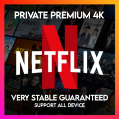 NETFLIX PREMIUM 4K ULTRA 1 месяц | Полная приватность | 5 устройств