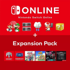 Nintendo Switch Online + дополнение (12 месяцев)