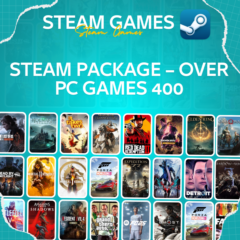 Steam Package – 400 PC Games Steam Offline Games