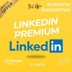 Linkedin Premium 3 Months Activation Link (Global)