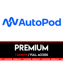AUTOPOD PREMIUM  / KEY /  1 МЕСЯЦ / ПОЛНЫЙ ДОСТУП / АВТОПОД / INDIVIDUAL