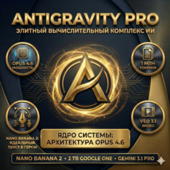 Antigravity ULRTA / PRO | GOOGLE AI PRO | Gemini 3.1| Claude Opus 4.6|ЛИЧНЫЙ 6месяцев