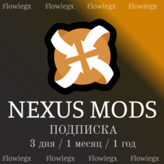 Nexus Mods Подписка | 3 дня / 1 месяц / 1 год